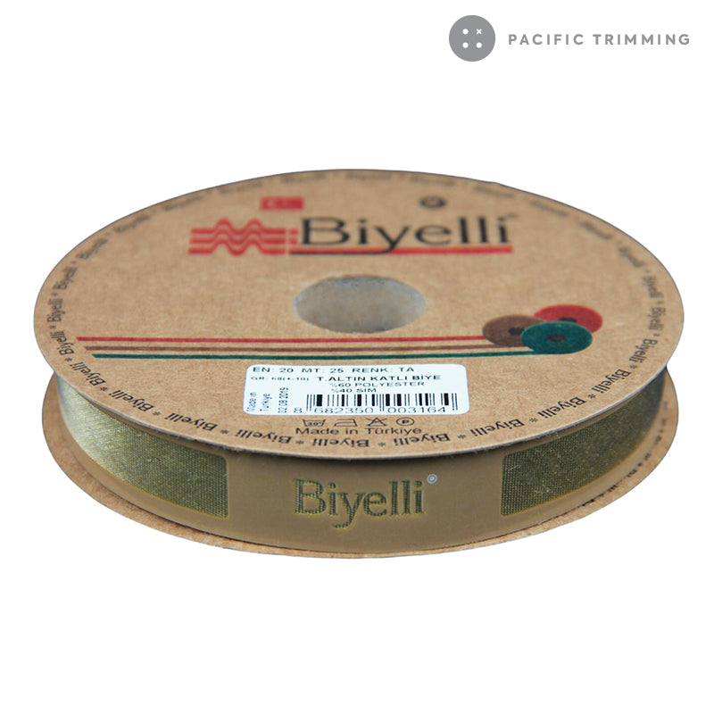 Biyelli 3/4" Metallic Bias Tape