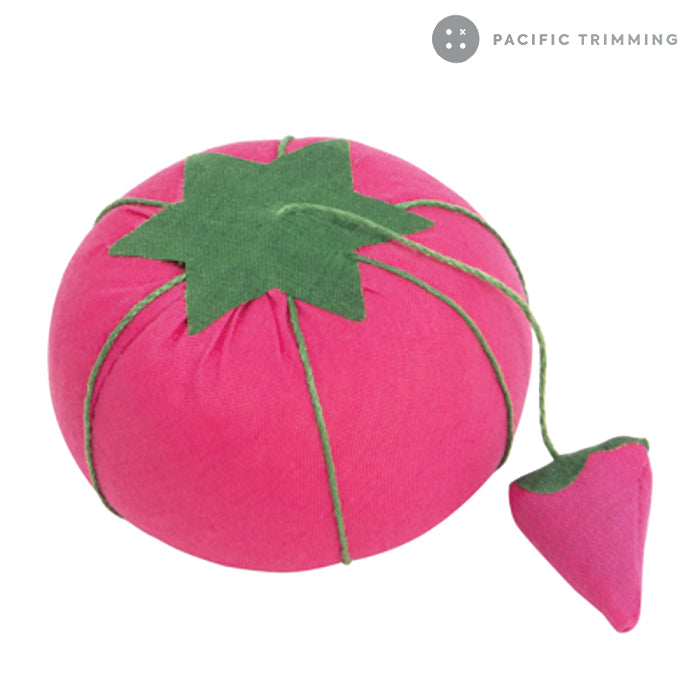 Tomato Pin Cushion with Strawberry Emery - Pacific Trimming