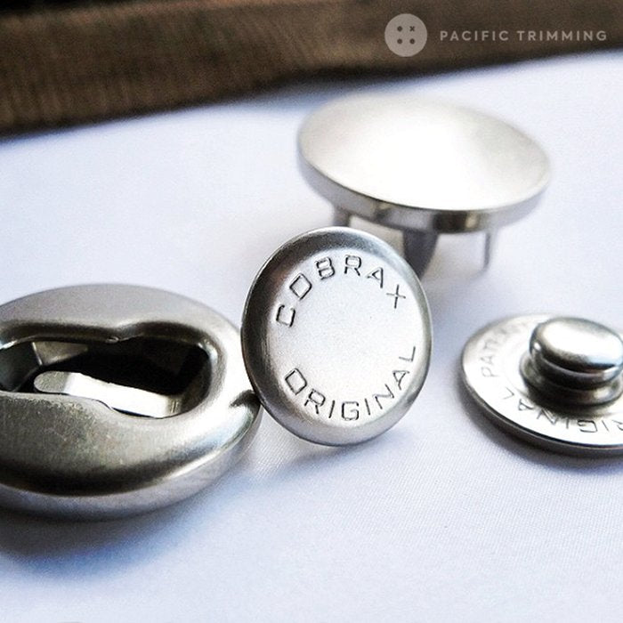 Cobrax Tra In Snap Fastener Button