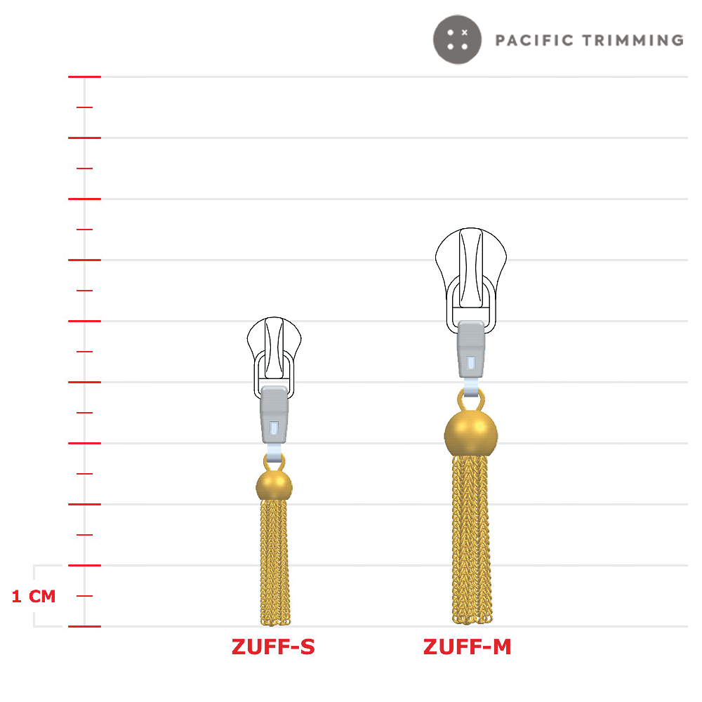 riri Zuff Puller with Universal Body Slider Size