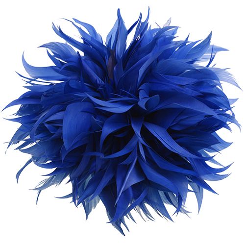 6.5 Inch Feather Applique Blue