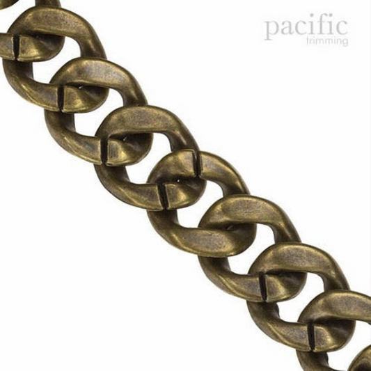 41mm Acrylic Chain Antique Brass