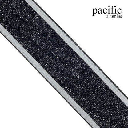 1 Inch, 1 5/8 Inch Metallic Elastic 