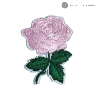 Rose Embroidered Iron On Patches