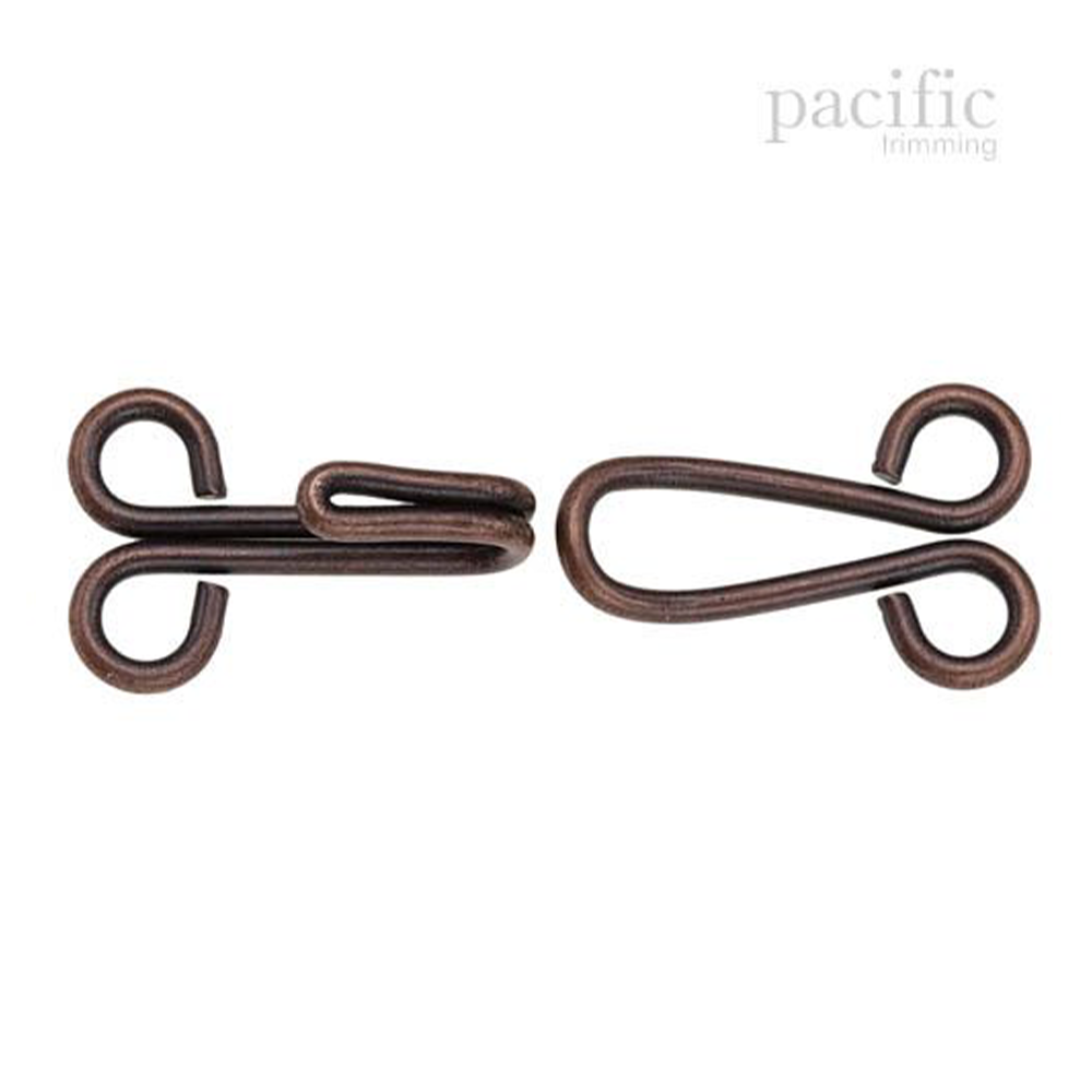 Hook & Eye Antique Copper Multiple Sizes