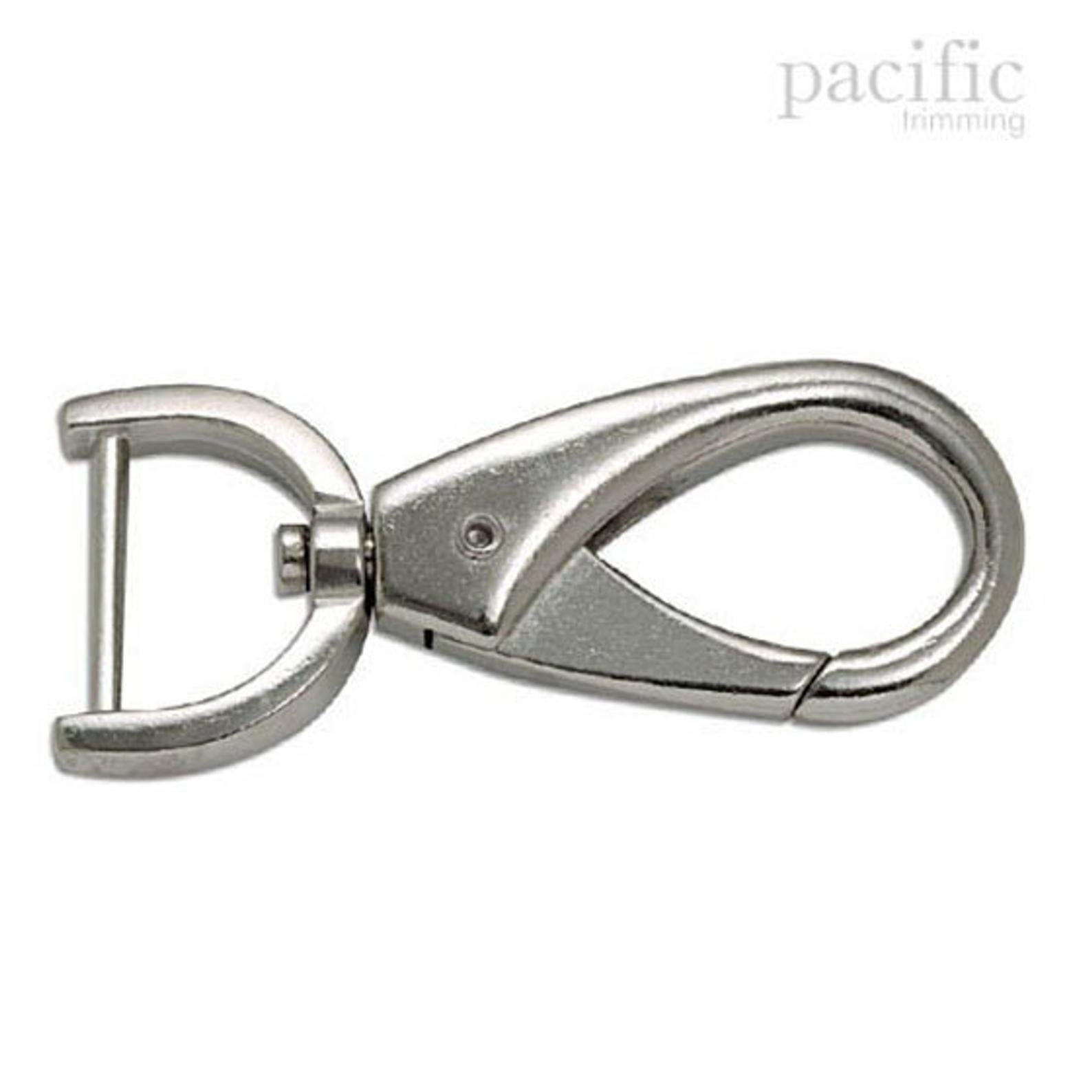 1 Inch Push Gate Swivel Silver