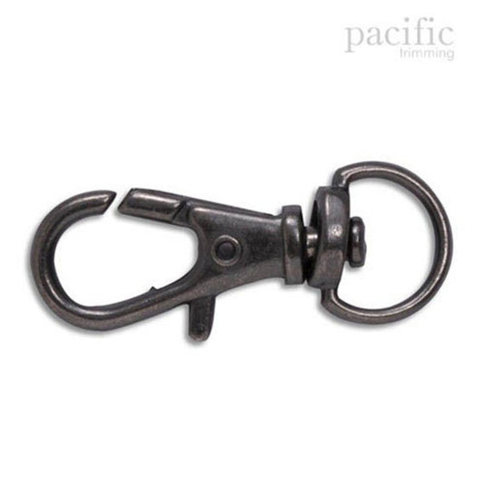 0.38 Inch Swivel Snap Hook Gunmetal 