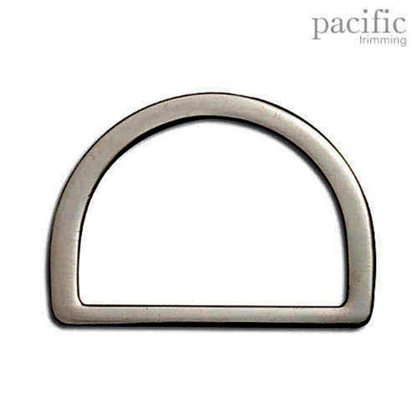 Metal D-Ring B-Style Gunmetal Multiple Sizes