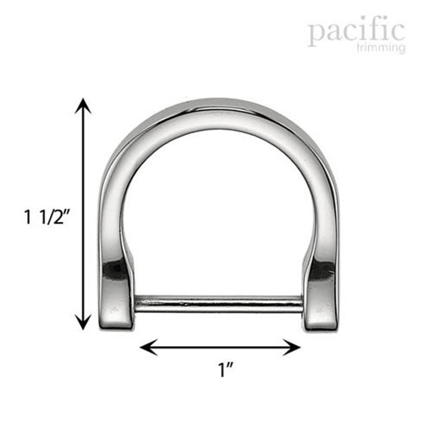 1" Horseshoe Shape D Rings Screw in Shackle 170136