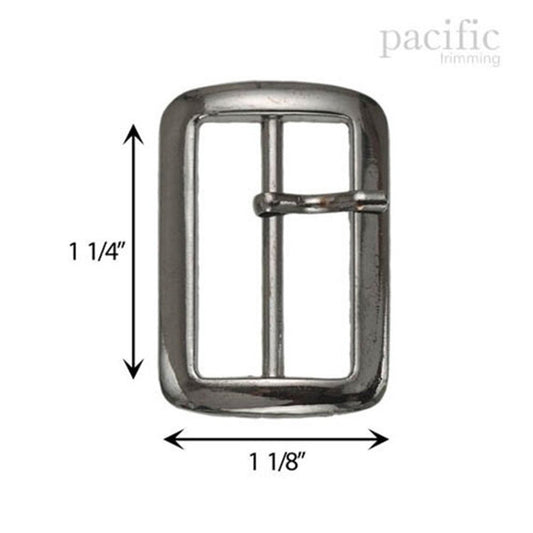 1.25 Inch Metal Buckle Gunmetal