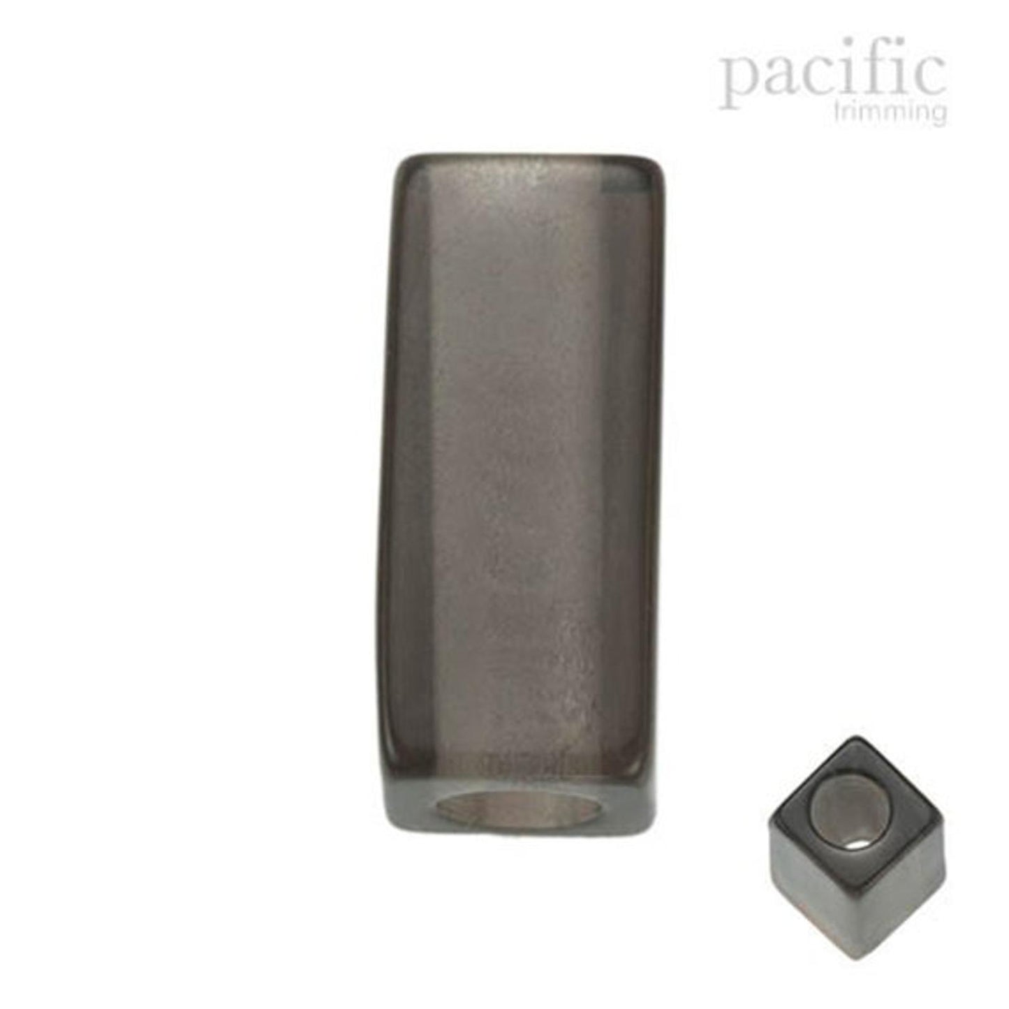 4mm Bar Cord End Gray