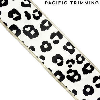 1 3/16 Inch Leopard Patterned Glow in the Dark Elastic