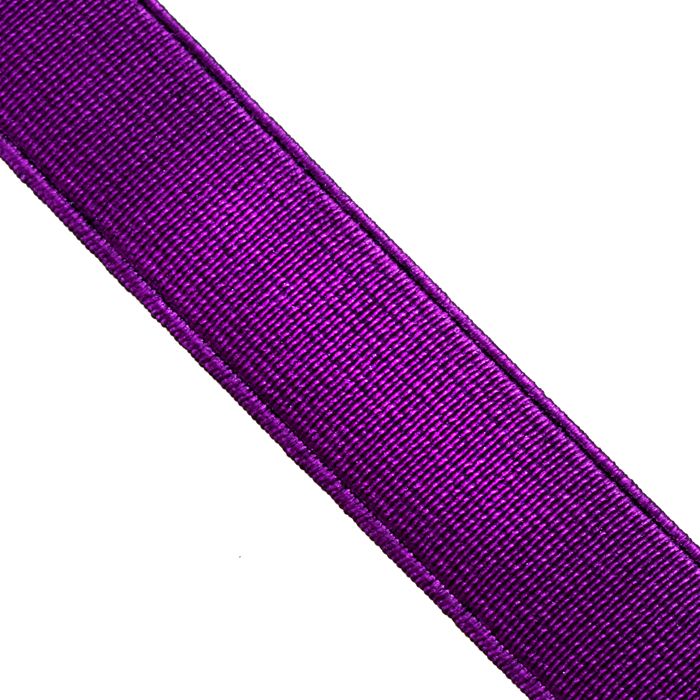 Metallic Elastic Band Purple 2 Sizes