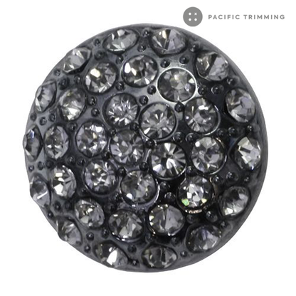 Round Dome Shape Rhinestone Button 120227RS