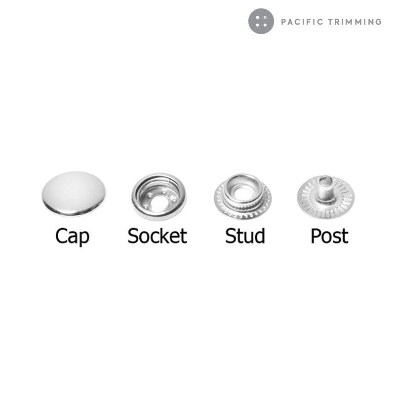 Premium Quality Standard Ring Snap Fastener Gold