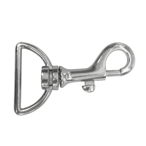 1.125 Inch Swivel Snap Hook Silver