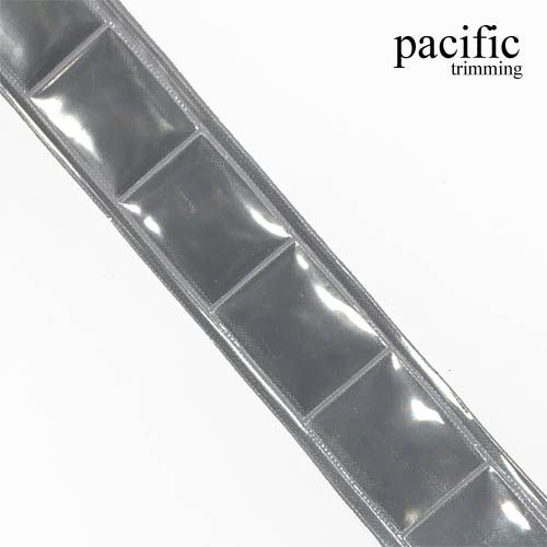 1 Inch  Reflective Vinyl Tape Gray